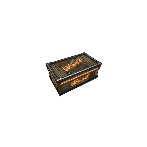 Скин Neon Wood Storage в Rust