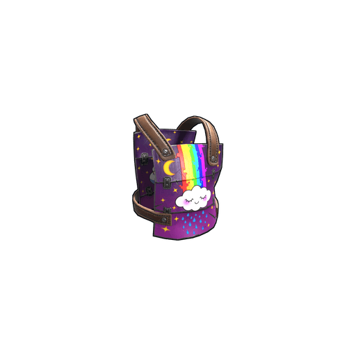 Скин Rainbow Pony Chest Plate в Rust