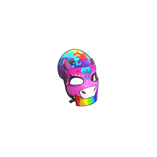 Скин Rainbow Pony Mask в Rust