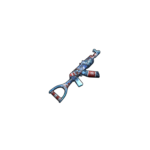 Скин Evil Snowman AR в Rust
