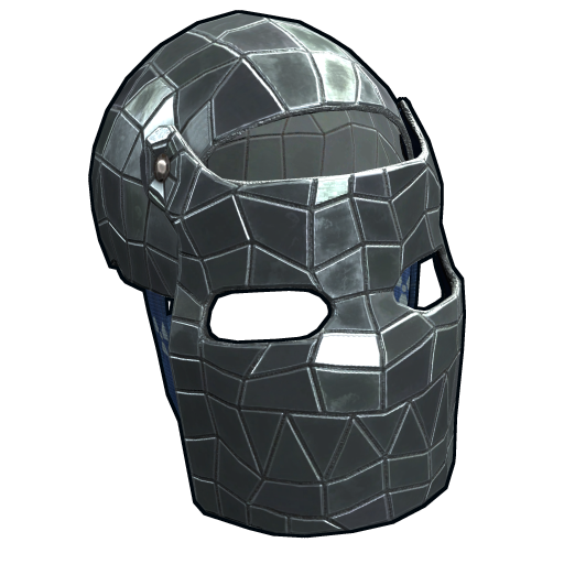 Shattered Mirror Facemask Rust skin