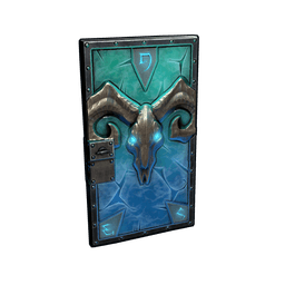 Скин Glacial Visage Metal Door