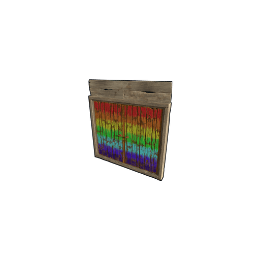 Скин Rainbow Doors в Rust