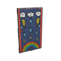 Скин Weather Wood Door