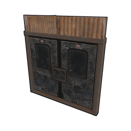 Скин Old Subway Doors