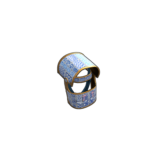 Скин Porcelain Helmet в Rust