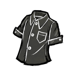 Buttoned Shirt (Disilluminated Black)
