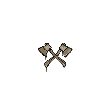 Sealed Graffiti | X-Axes (Dust Brown)