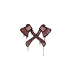 Sealed Graffiti | X-Axes (Brick Red)