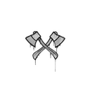 Graffiti | X-Axes (Shark White)