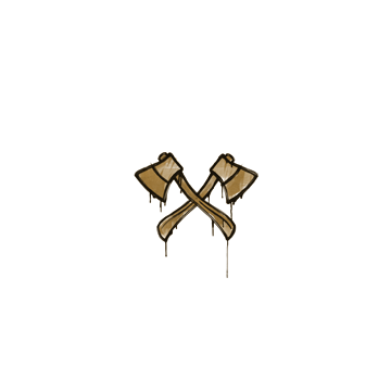 Sealed Graffiti | X-Axes (Desert Amber)