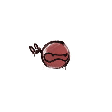 Sealed Graffiti | Ninja (Blood Red)