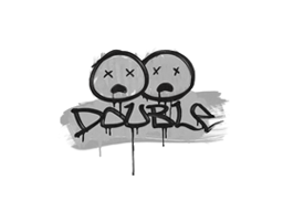 Sealed Graffiti | Double (Shark White)