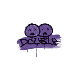 Sealed Graffiti | Double (Monster Purple)