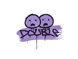 Graffiti | Double (Violent Violet)