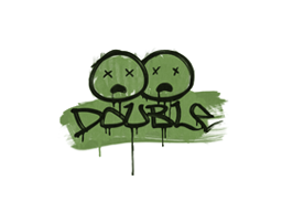 Sealed Graffiti | Double (Battle Green)