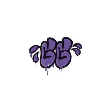 Sealed Graffiti | GGWP (Monster Purple)