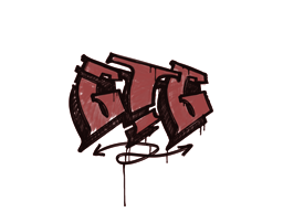 Sealed Graffiti | GTG (Blood Red)