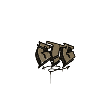 Sealed Graffiti | GTG (Dust Brown)