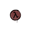 Sealed Graffiti | Lambda (Brick Red)