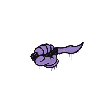 Sealed Graffiti | Backstab (Violent Violet)