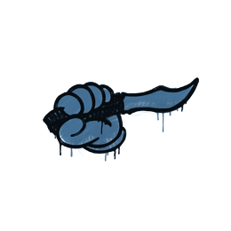 Sealed Graffiti | Backstab (Monarch Blue)