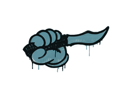 Graffiti | Backstab (Wire Blue)