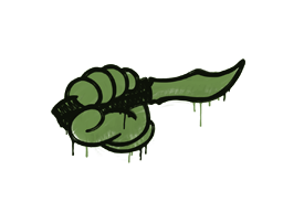 Graffiti | Backstab (Battle Green)