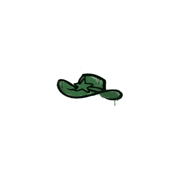 Sealed Graffiti | Sheriff (Jungle Green)