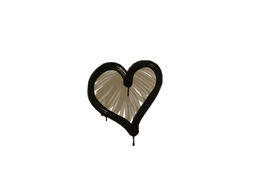 Graffiti | Heart (Dust Brown)