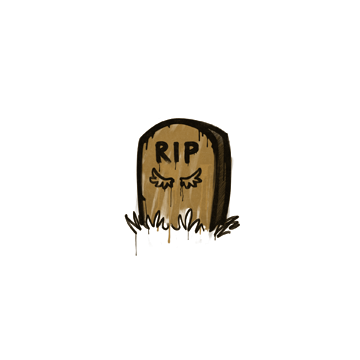 Sealed Graffiti | Tombstone (Desert Amber)