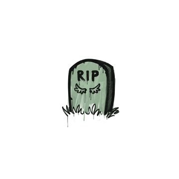 Sealed Graffiti | Tombstone (Cash Green)