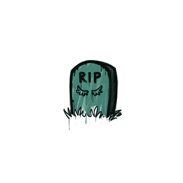 Sealed Graffiti | Tombstone (Frog Green)