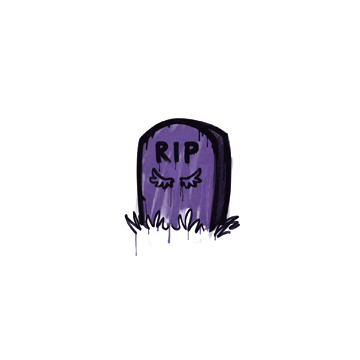 Sealed Graffiti | Tombstone (Monster Purple)