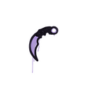 Graffiti | Karambit (Violent Violet)
