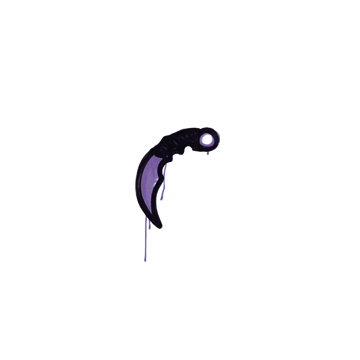 Sealed Graffiti | Karambit (Monster Purple)
