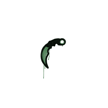Sealed Graffiti | Karambit (Jungle Green)