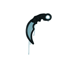 Graffiti | Karambit (Wire Blue)