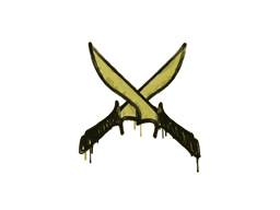 Graffiti | X-Knives (Tracer Yellow)