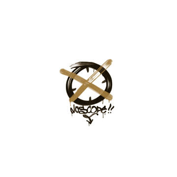 Sealed Graffiti | Noscope (Desert Amber)
