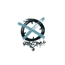 Sealed Graffiti | Noscope (Wire Blue)