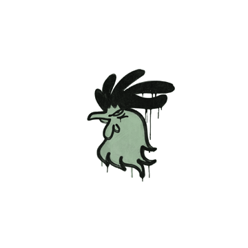 Sealed Graffiti | Cocky (Cash Green)