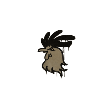Sealed Graffiti | Cocky (Dust Brown)