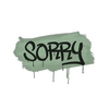 Sealed Graffiti | Sorry (Cash Green)