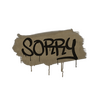 Sealed Graffiti | Sorry (Dust Brown)