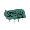 Sealed Graffiti | Sorry (Frog Green)