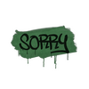 Sealed Graffiti | Sorry (Jungle Green)