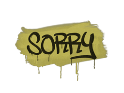 Sealed Graffiti | Sorry (Tracer Yellow)