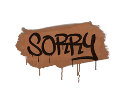 Graffiti | Sorry (Tiger Orange)