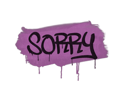 Graffiti | Sorry (Bazooka Pink)